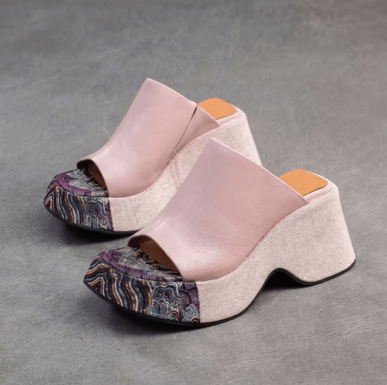 USS Shoes Betty Women's Thick-Soled Outerwear Clogs