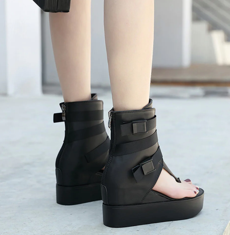USS Shoes Birny Women's Wedge Sandals - Luxuryurbanwear