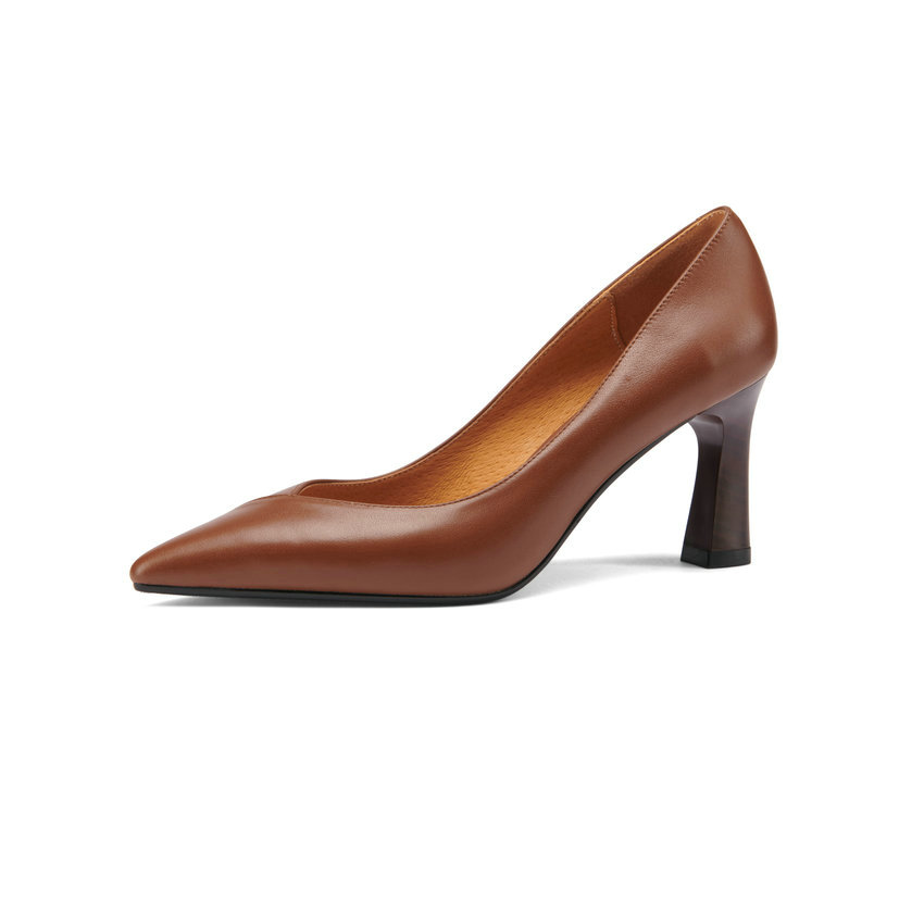USS Shoes Camelia Women's Square High Heels Elegant Pumps - Luxuryurbanwear