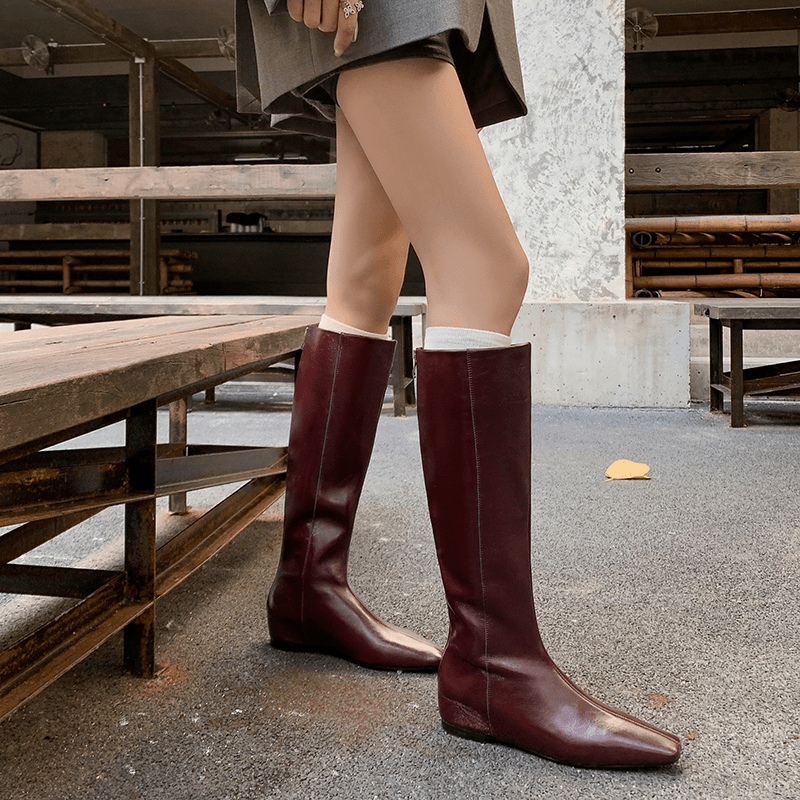 USS Shoes Camila Women's Leather Long Boots