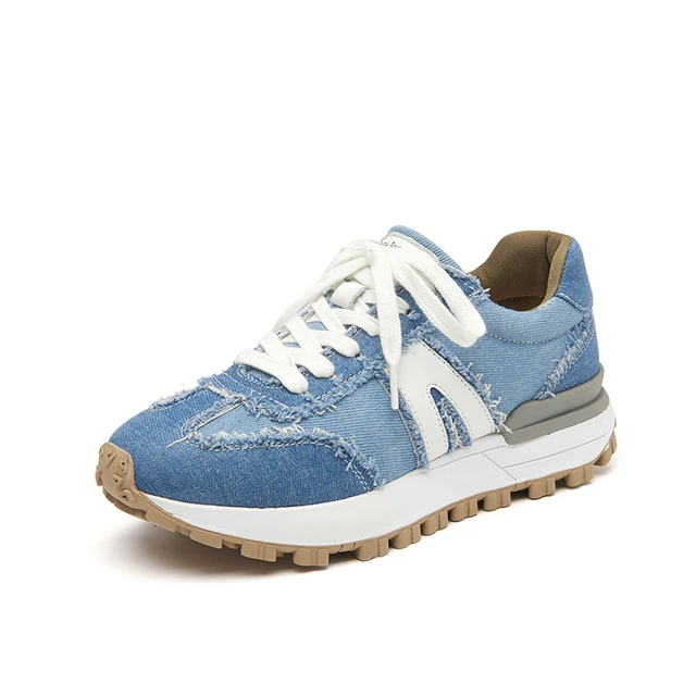 LUW Shoes Clara Women's Lace Up Leather Sneaker