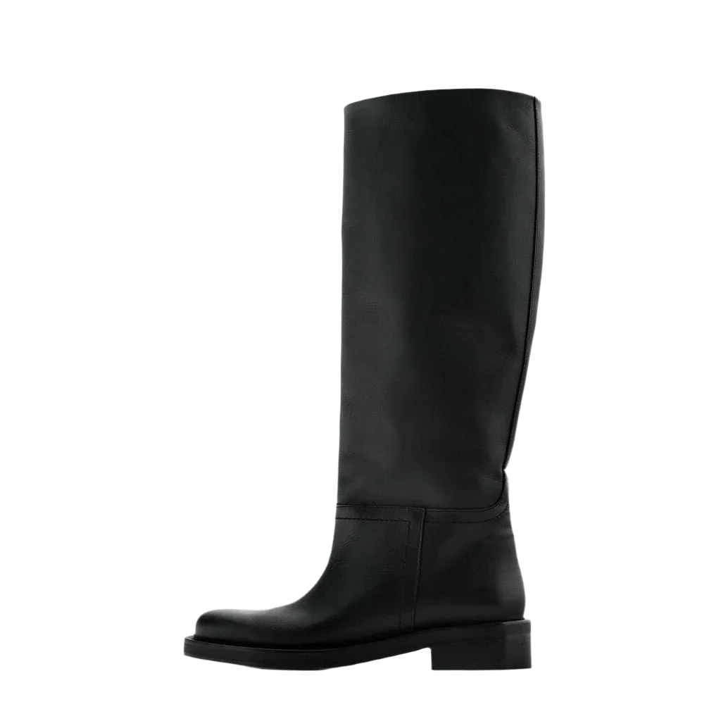 USS Shoes Concha Women's High Leather Boots - Luxuryurbanwear