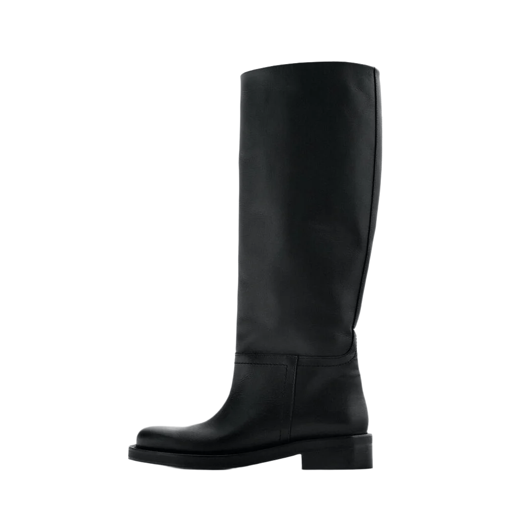 USS Shoes Concha Women's High Leather Boots - Luxuryurbanwear