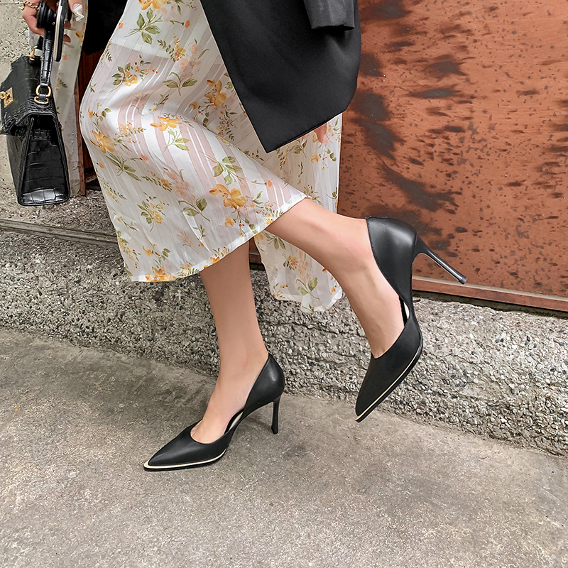 USS Shoes Coralia Women's High Heel Leather Pumps - Luxuryurbanwear