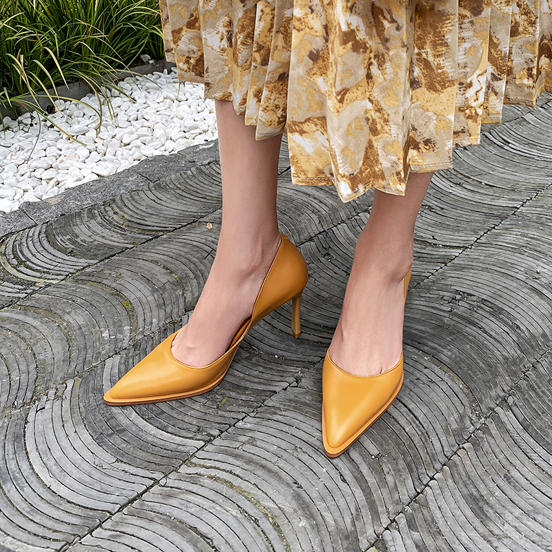 USS Shoes Coralia Women's High Heel Leather Pumps - Luxuryurbanwear
