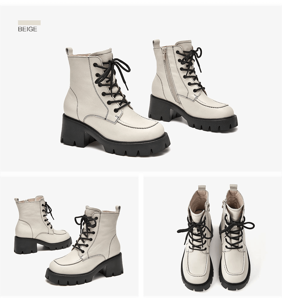 USS Shoes Coronel Women's Platform Boots - Luxuryurbanwear