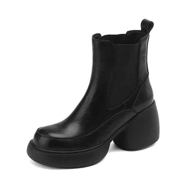 USS Shoes Cristy Women's Platform Ankle Boots - Luxuryurbanwear