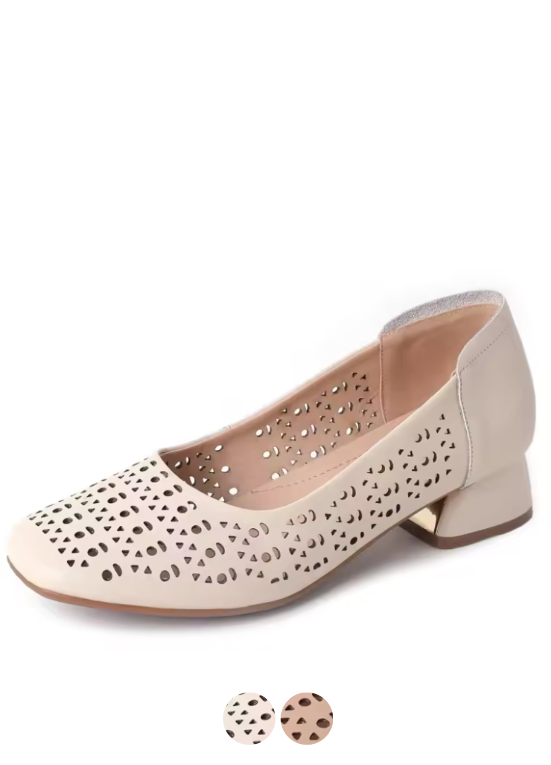 USS Shoes Dalia Women's Square Toe Leather Pumps - Luxuryurbanwear