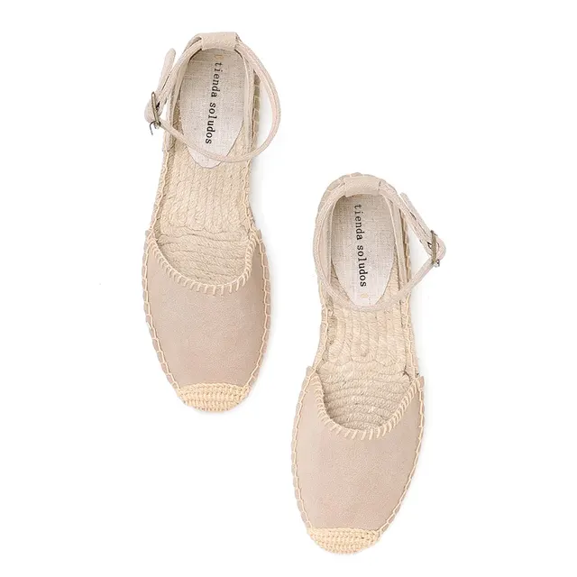 USS Shoes Elda Women's Ankle Strap Espadrilles Summer Sandals - Luxuryurbanwear