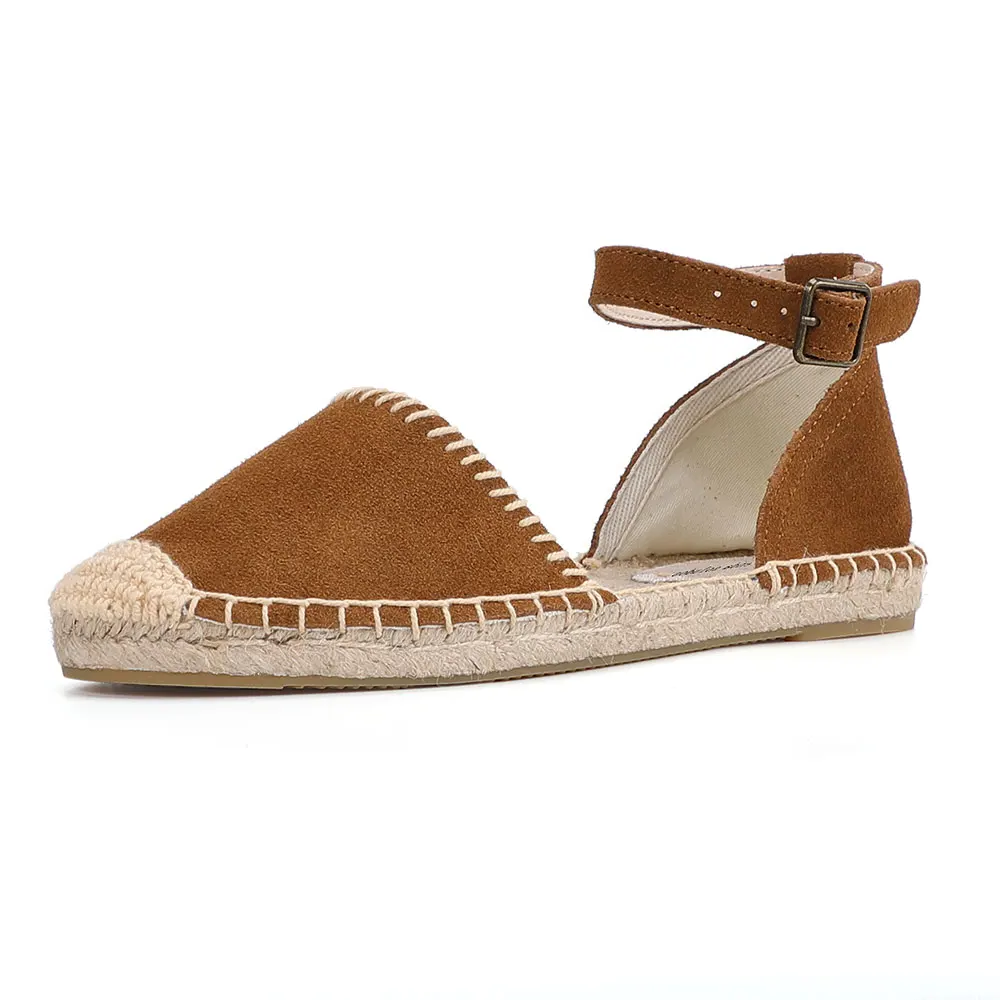 USS Shoes Elda Women's Ankle Strap Espadrilles Summer Sandals - Luxuryurbanwear