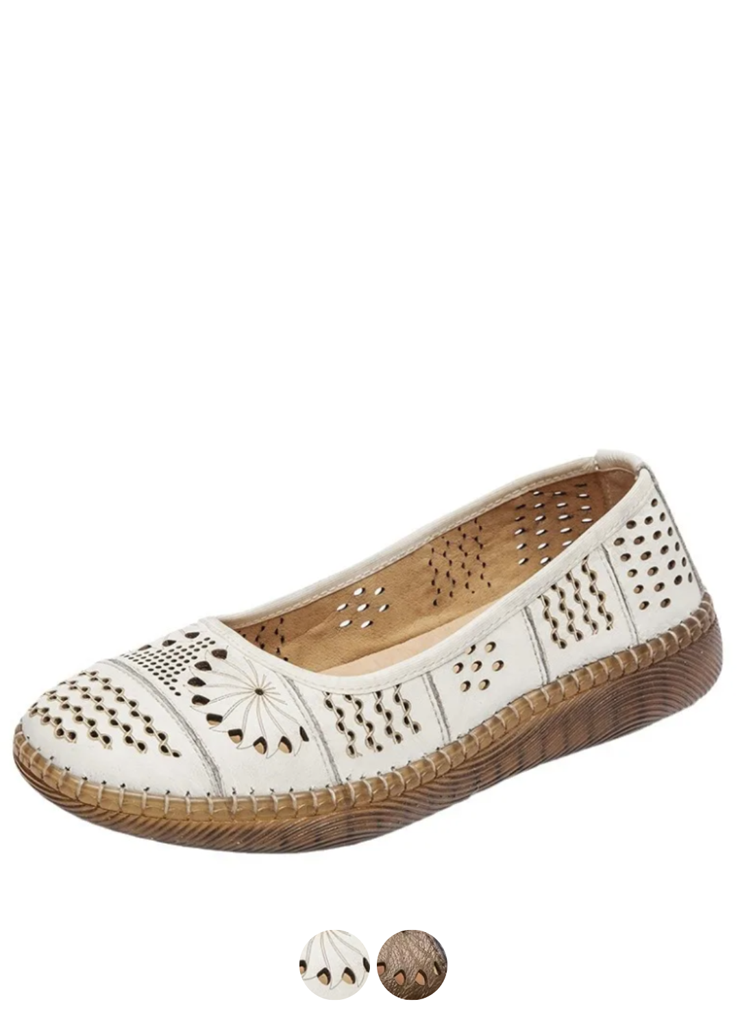 USS Shoes Elena Women's Soft Leather Breathable Flats