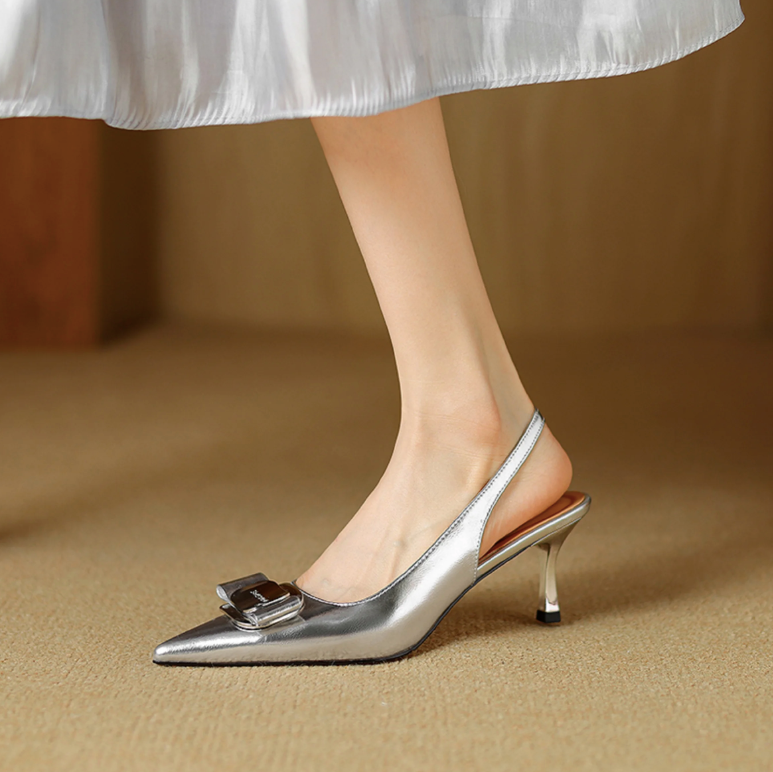 USS Shoes Ely Women's Pointed Head Stilettos Sandals