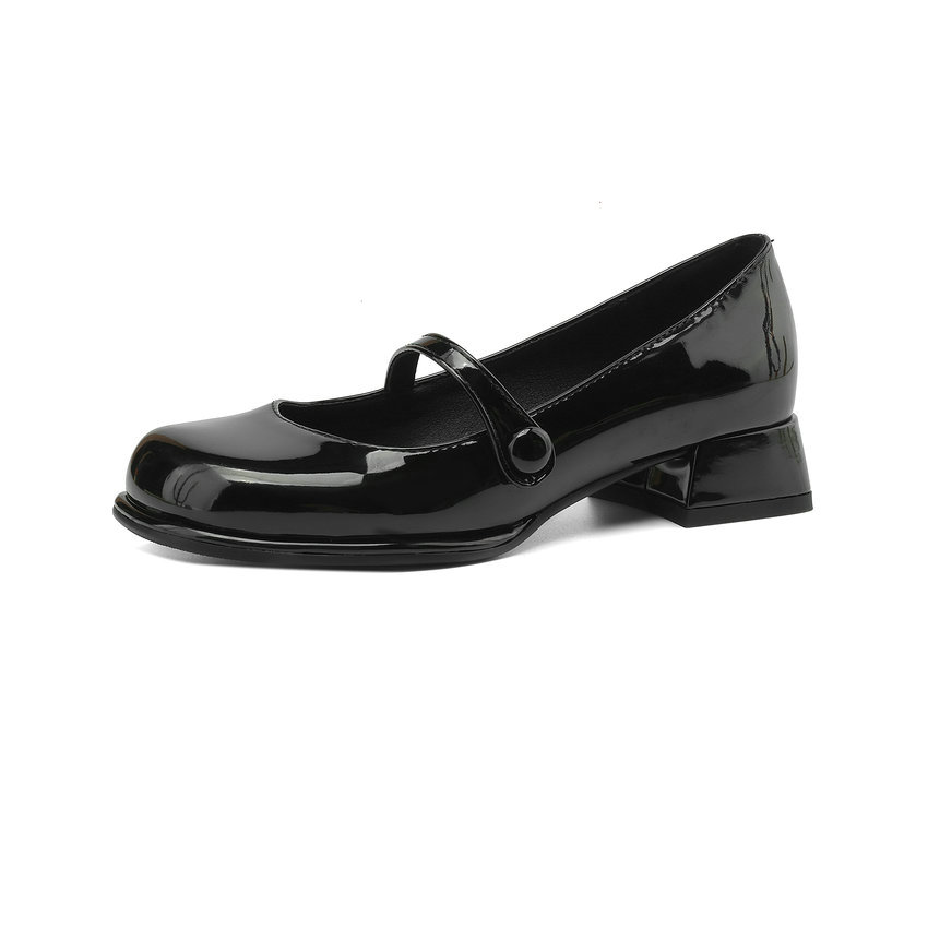 USS Shoes Fiorela Women's Square Heel Pump - Luxuryurbanwear