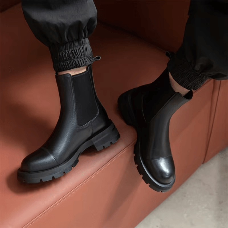 USS Shoes Gamary Women's Leather Chelsea Boots