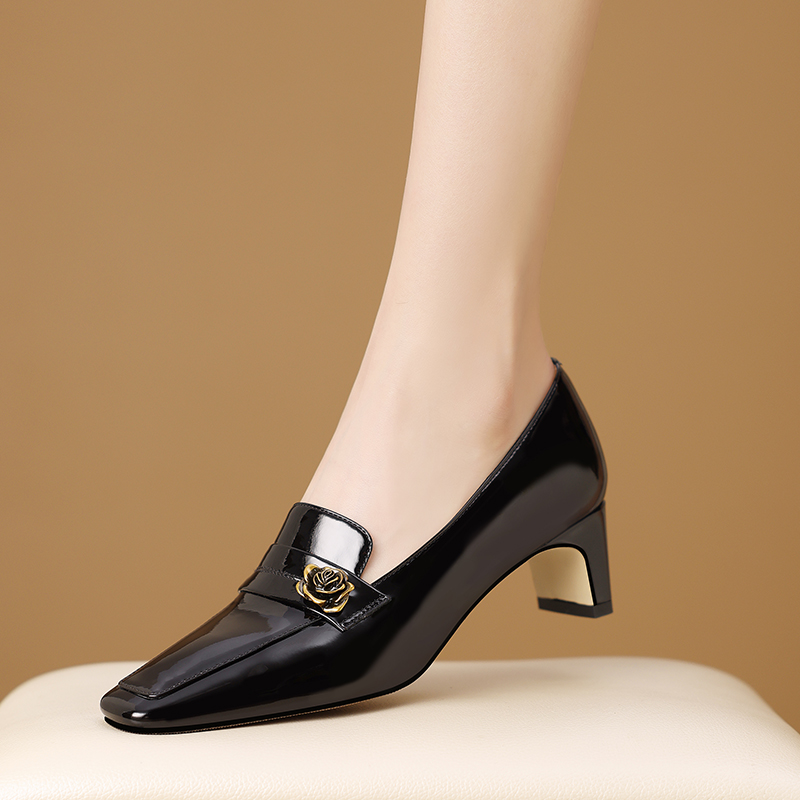 USS Shoes Gimena Women's Casual Square Toe Pumps - Luxuryurbanwear