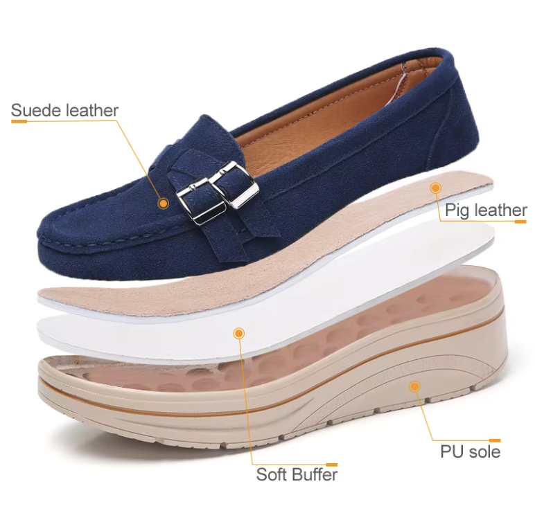 USS Shoes Gloriana Women's Soft Platform Shoes - Luxuryurbanwear