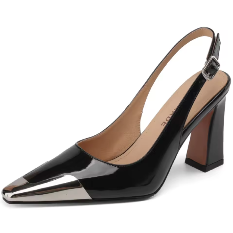 USS Shoes Irene Women's Dress Heels High Leather Pumps - Luxuryurbanwear