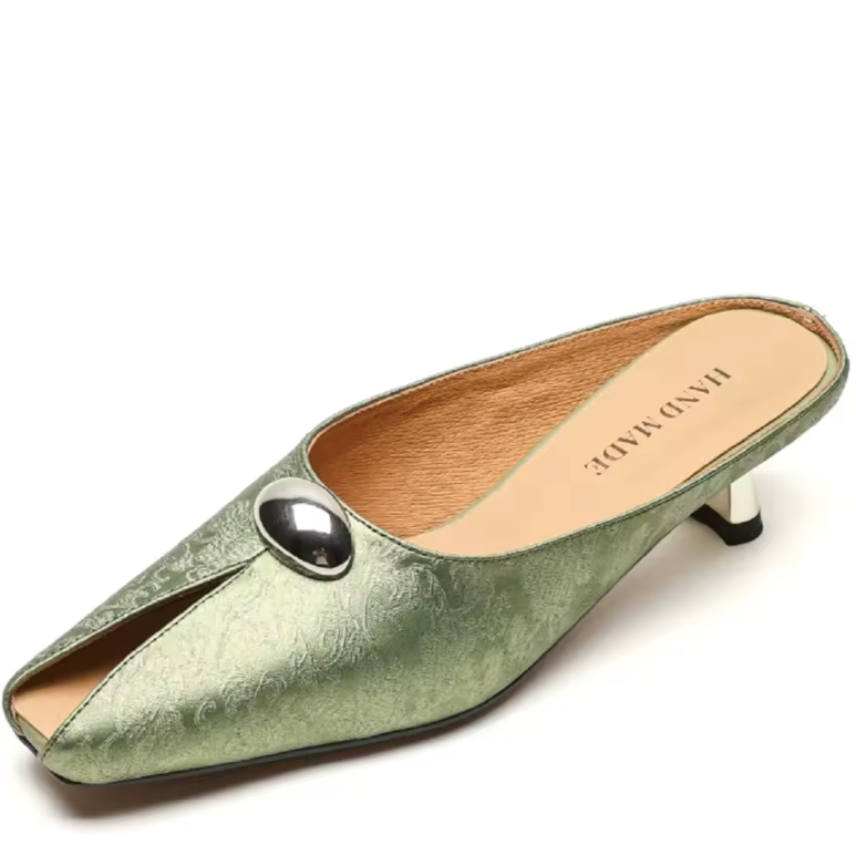 USS Shoes Iza Women's Open Toe Vintage Mules - Luxuryurbanwear