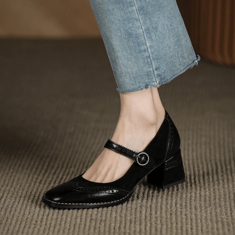 USS Shoes Jenny Women's Leather Pumps
