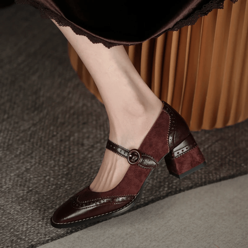 USS Shoes Jenny Women's Leather Pumps