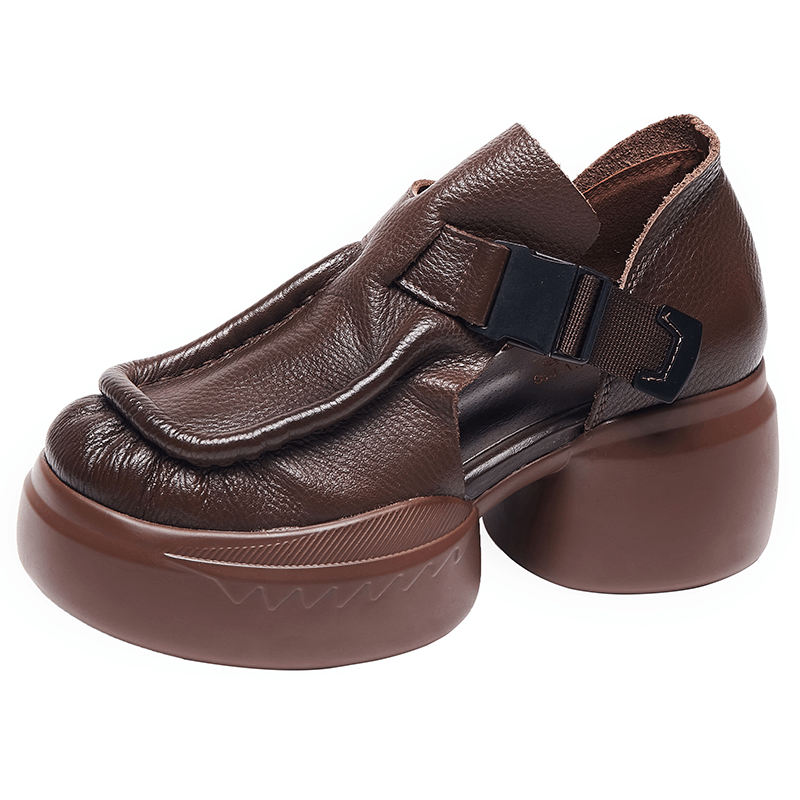 USS Shoes Joe Women's Thick Sole Platform Shoes