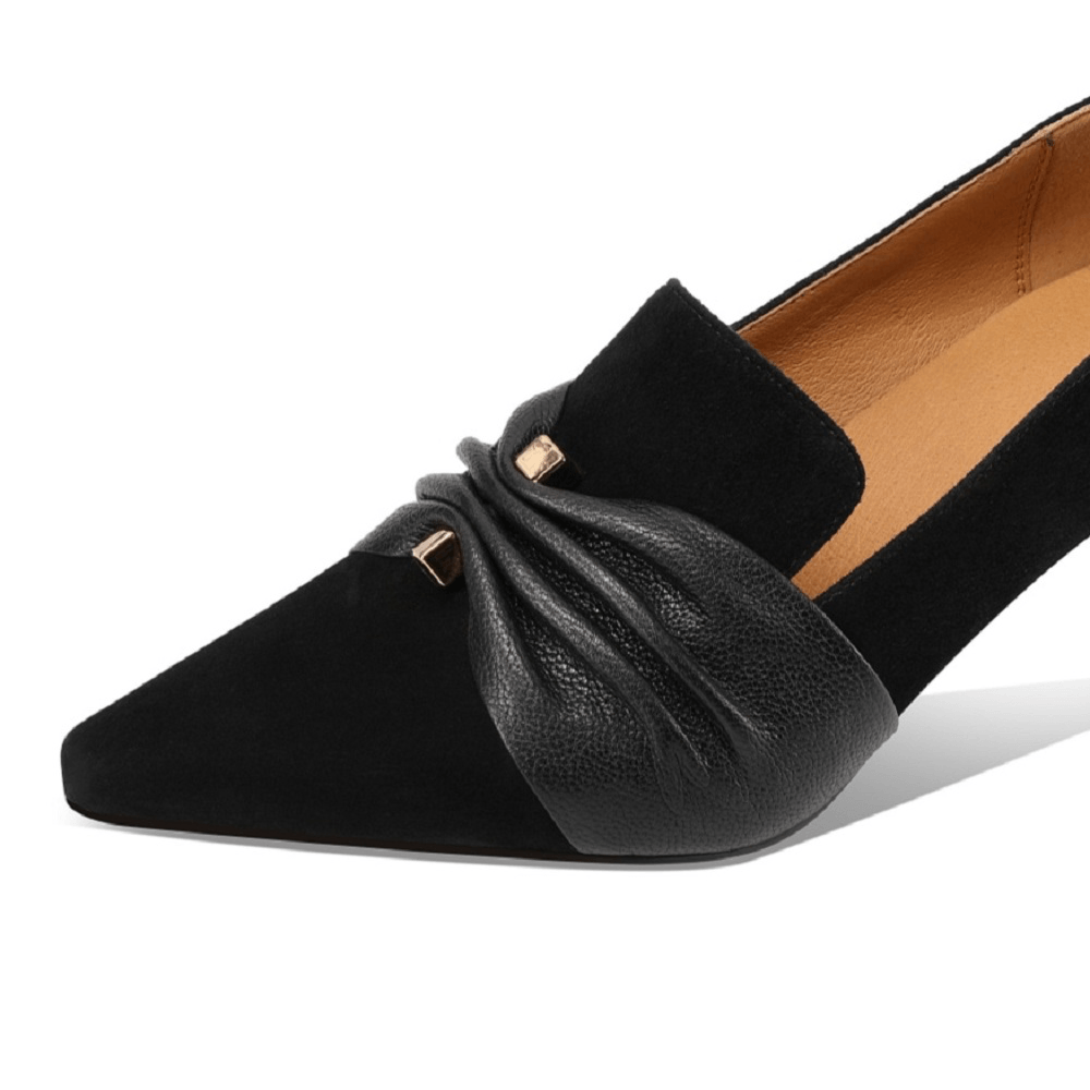 USS Shoes Julia Women's Handmade Elegant Suede Pumps