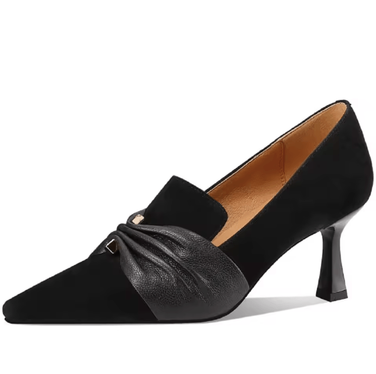 USS Shoes Julia Women's Handmade Elegant Suede Pumps