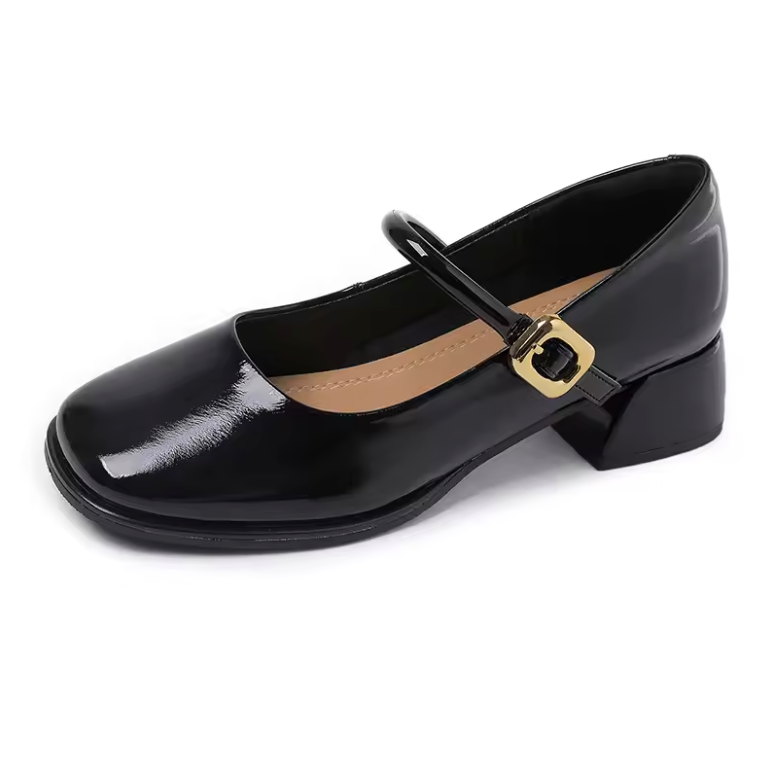 USS Shoes Kamila Women's Round Toe Patent Leather Pumps - Luxuryurbanwear