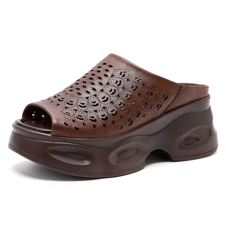 USS Shoes Karla Women's Leather Wedges