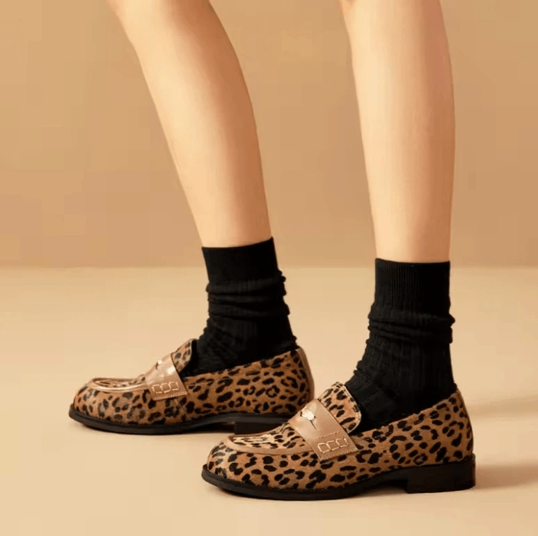 USS Shoes Keny Women's Leather Flats Loafers