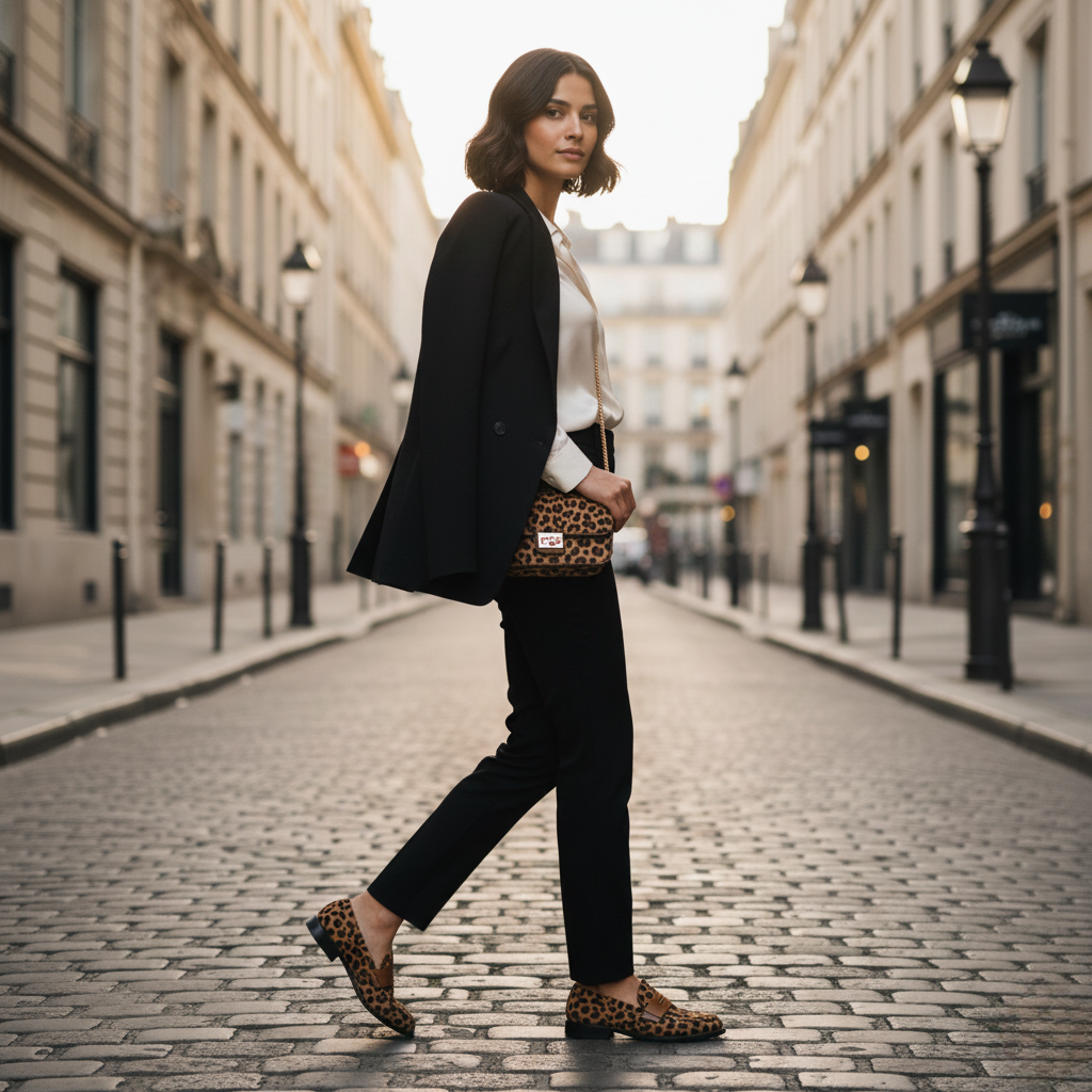 USS Shoes Keny Women's Leather Flats Loafers