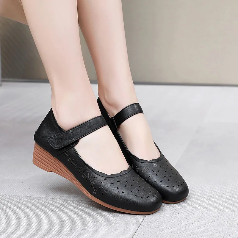 USS Shoes Laura Women's Wedges Heel Sandals - Luxuryurbanwear