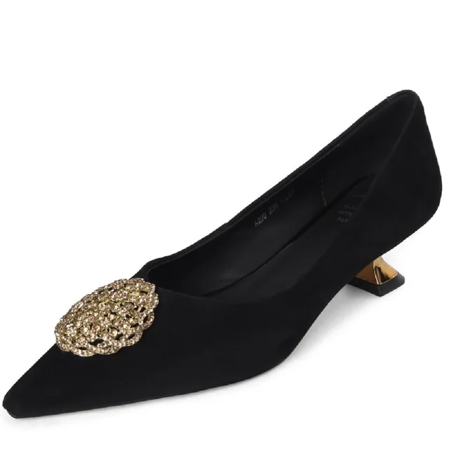 USS Shoes Lauren Women's Pointed Toe Dress Pumps - Luxuryurbanwear