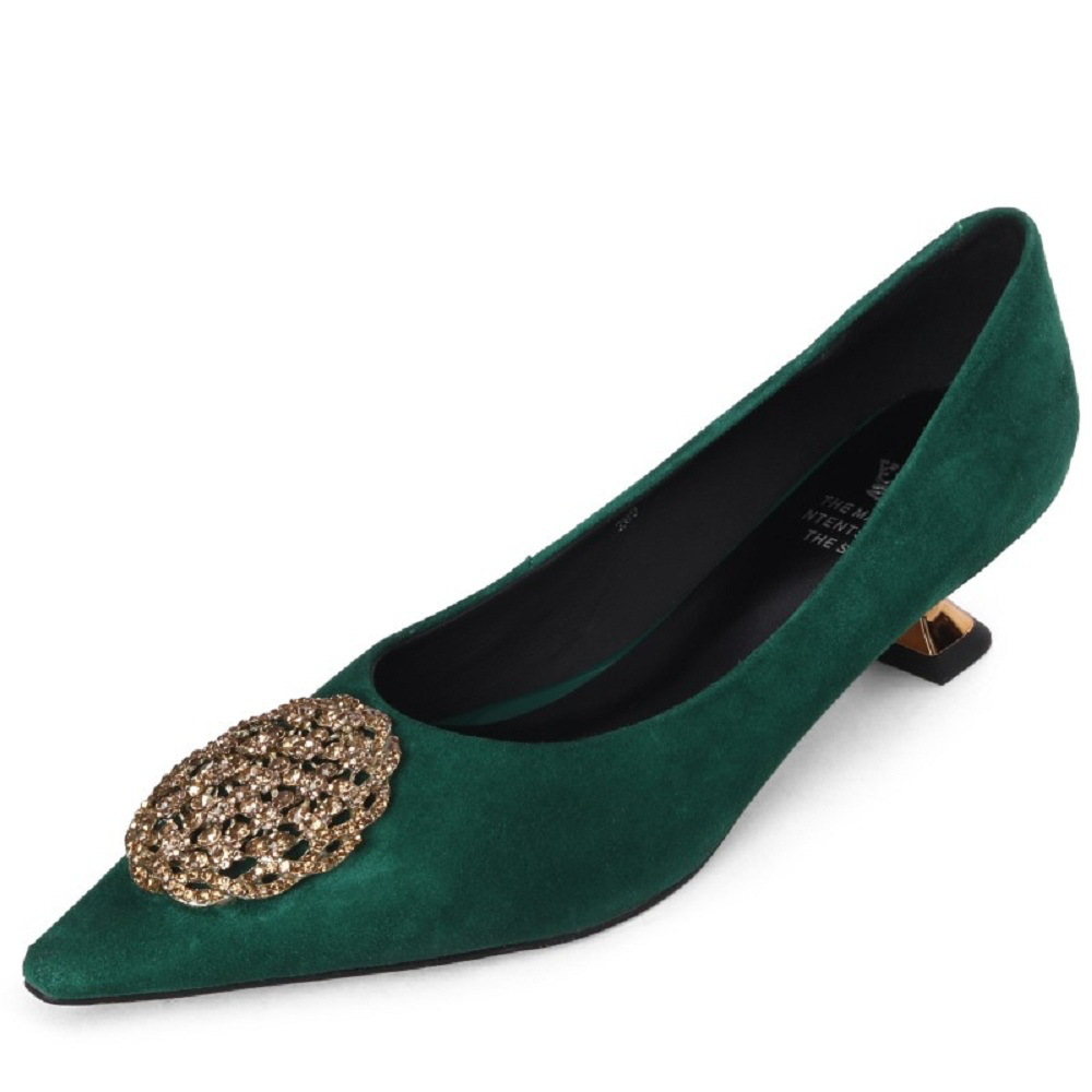 USS Shoes Lauren Women's Pointed Toe Dress Pumps - Luxuryurbanwear