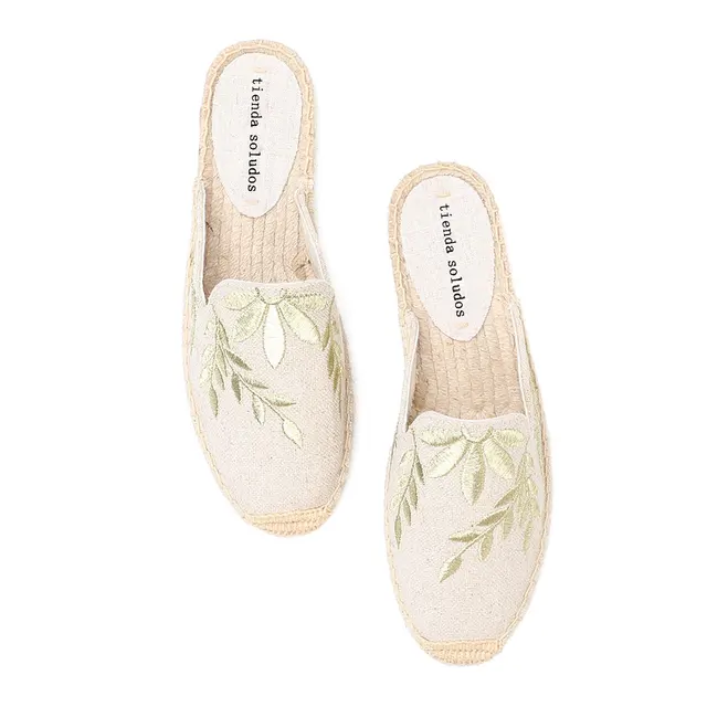 USS Shoes Libia Women's Espadrilles Hemp Summer Mules - Luxuryurbanwear
