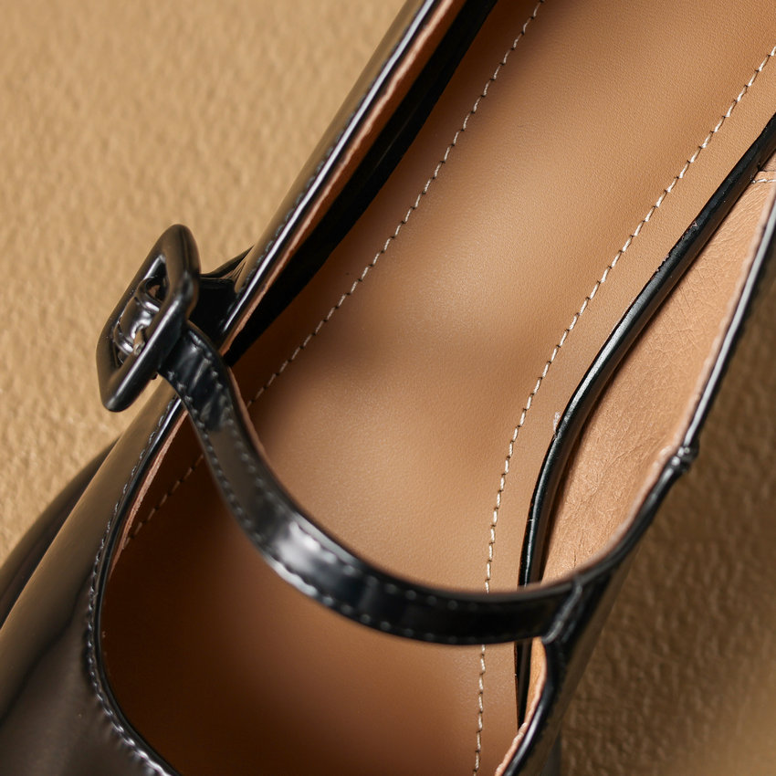 USS Shoes Lina Women's Thick High Heel Court Pumps - Luxuryurbanwear