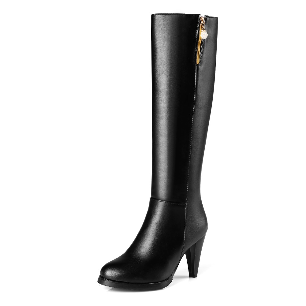 USS Shoes Linares Women's Knee High Snow Boots - Luxuryurbanwear