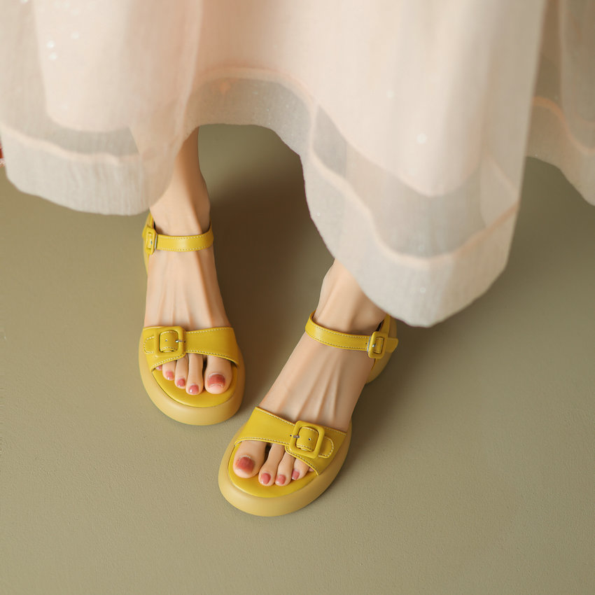 USS Shoes Livia Women's Summer Flat Sandals - Luxuryurbanwear