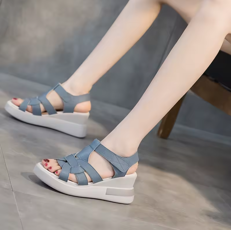 USS Shoes Liza Women's Casual Platform Wedges Sandals - Luxuryurbanwear