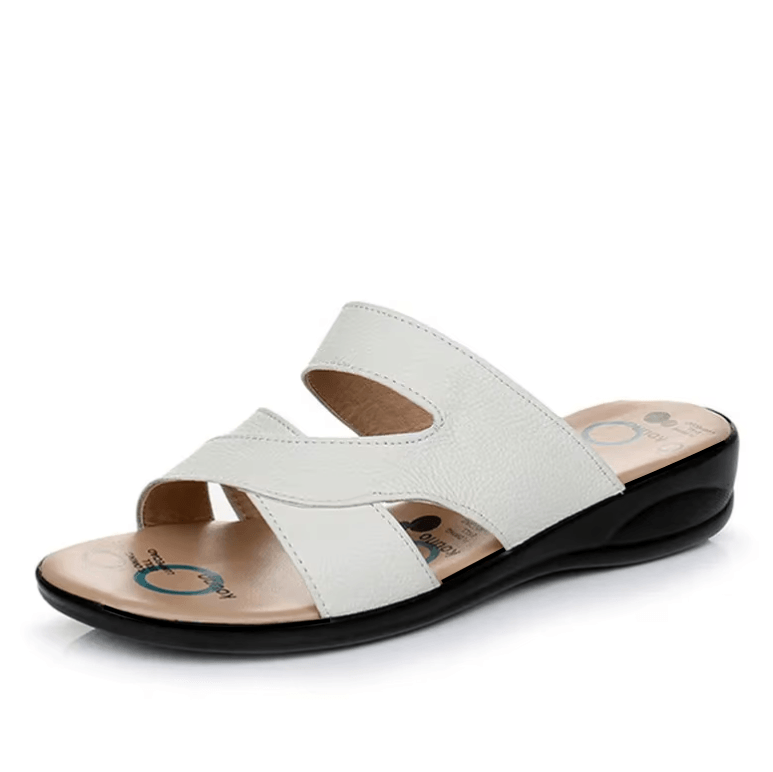 USS Shoes Lory Women's Leather Slide Sandals