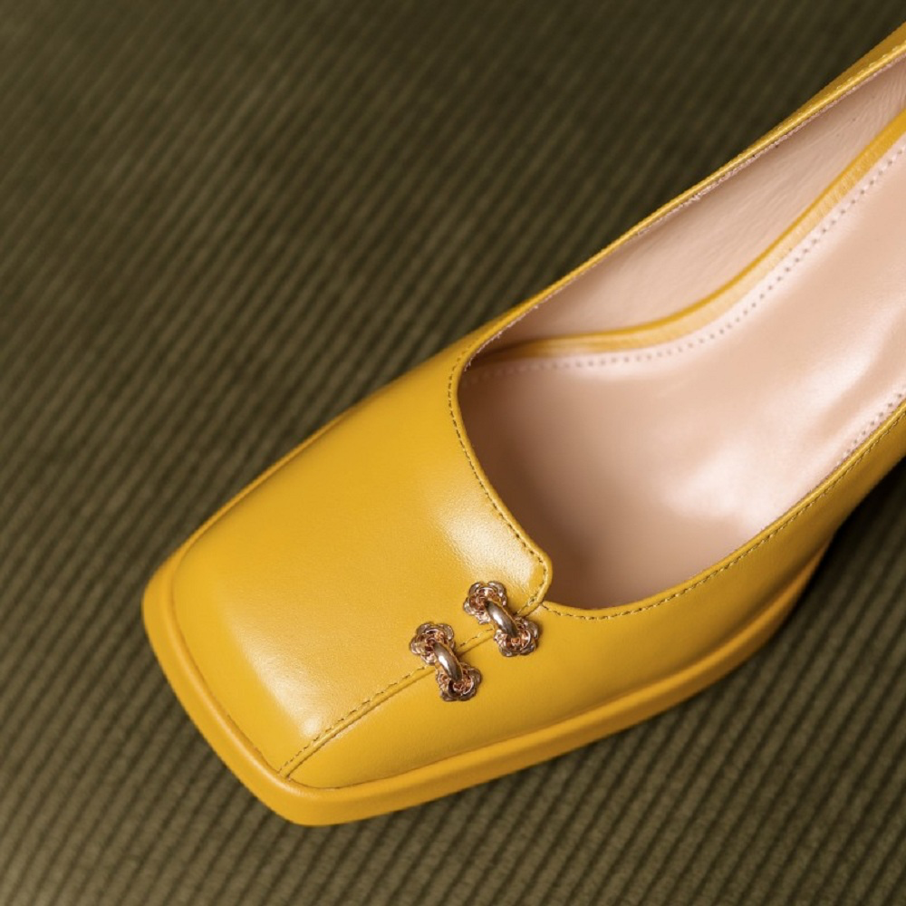 USS Shoes Malena Women's Square Toe Pumps Shoes - Luxuryurbanwear