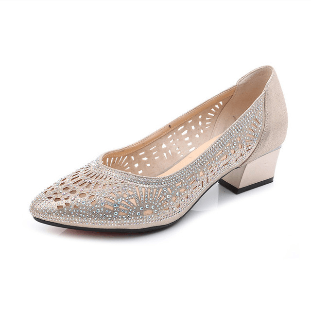 USS Shoes Maren Women's Dress Pumps Sale Drop Gold (Size 10) - Luxuryurbanwear