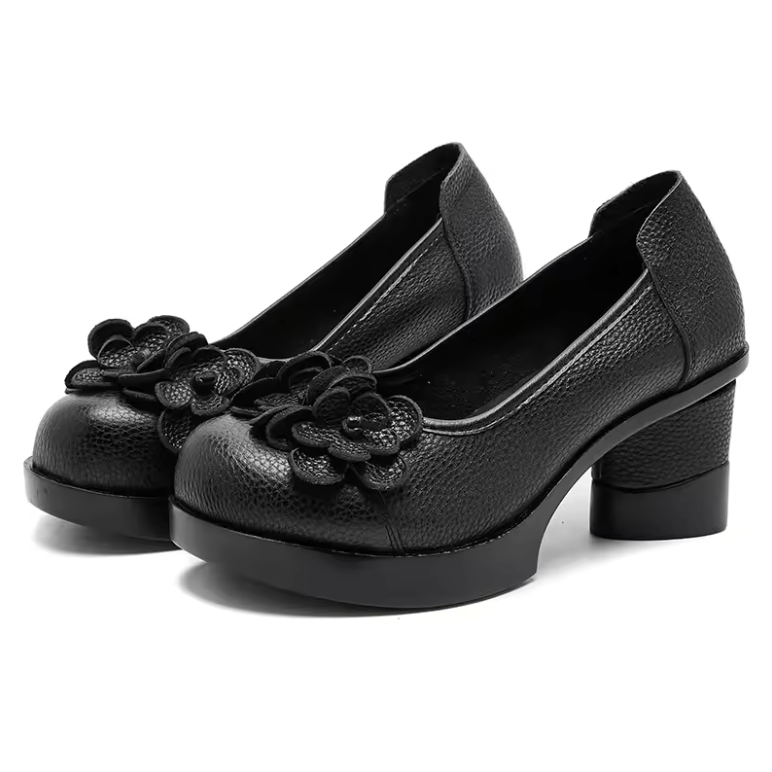 USS Shoes Margaret Women's Round Toe Platform Pumps