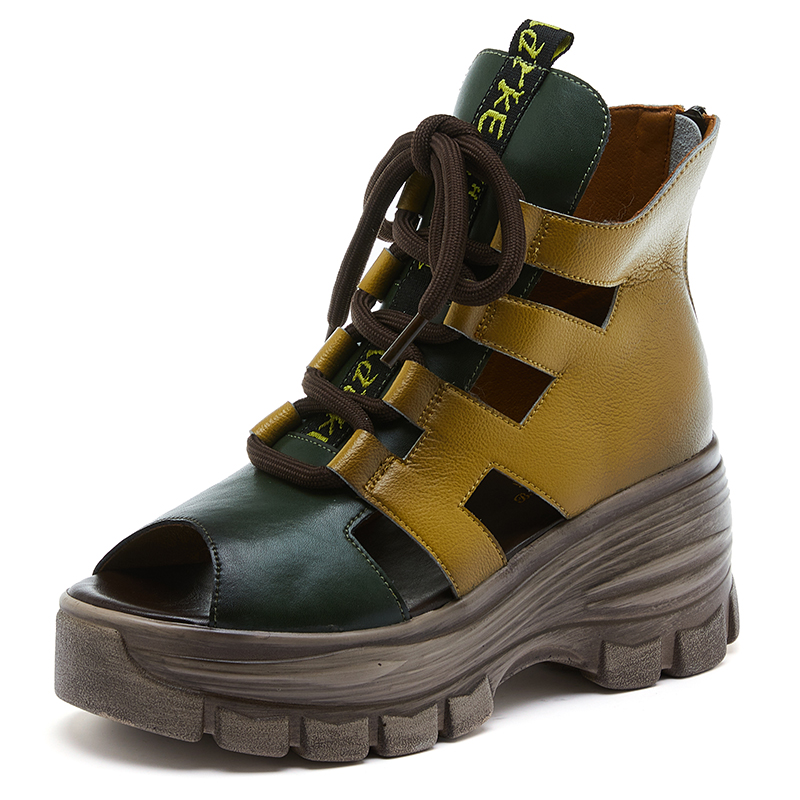 USS Shoes Margi Women's Open Toe Platform Sandals - Luxuryurbanwear