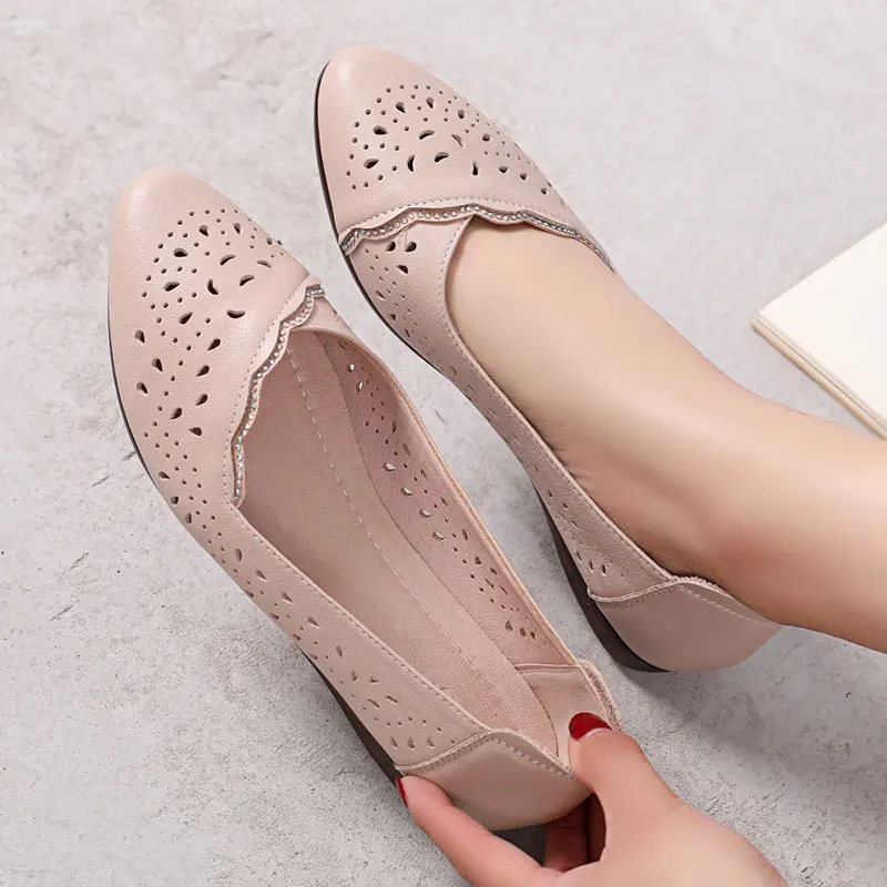 USS Shoes Martins Women's Breathable Flats Shoes - Luxuryurbanwear
