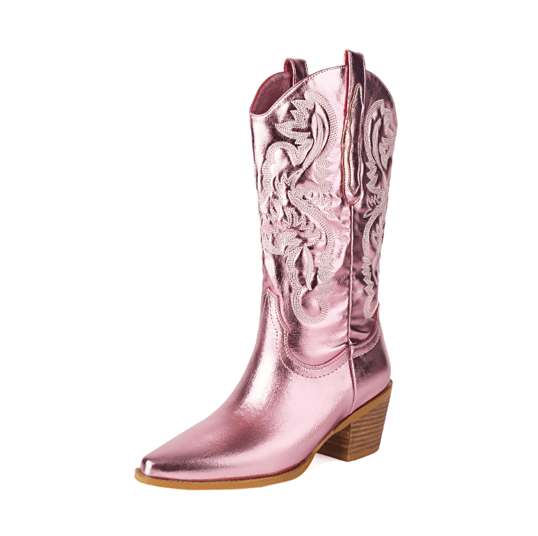 USS Shoes Marty Women's Metallic Cowboy Boots