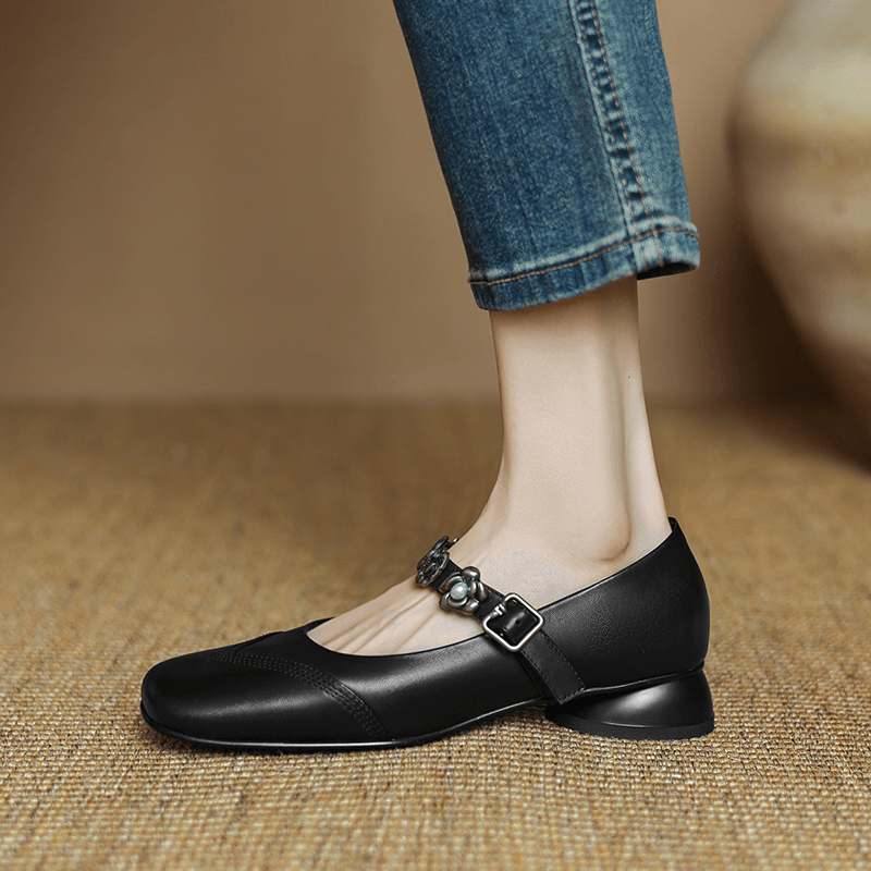 USS Shoes Mary Women's Comfortable Classic Leather Pumps