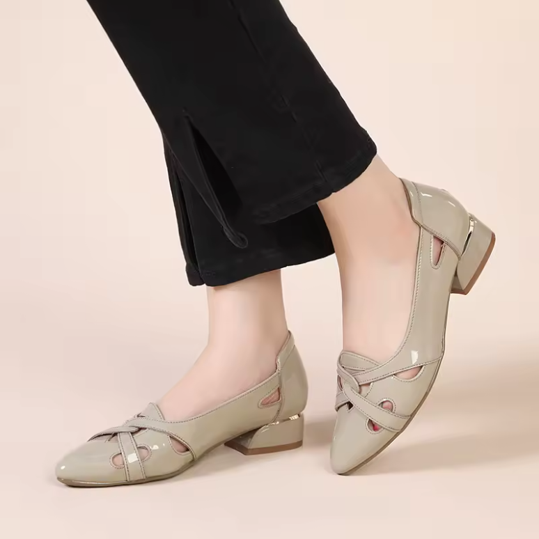 USS Shoes Melani Women's Pointed Toe Medium Heel Pumps - Luxuryurbanwear