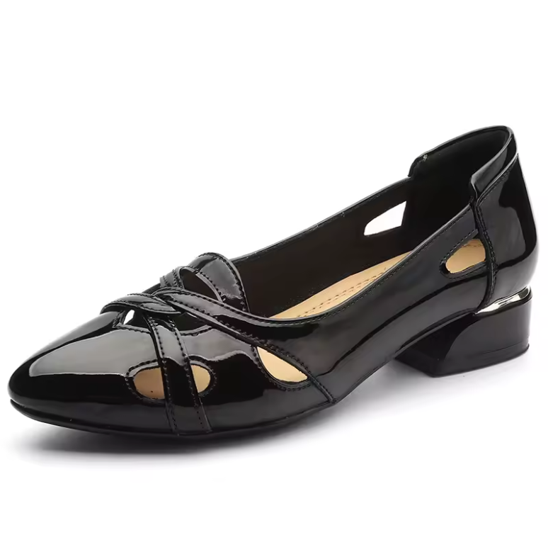 USS Shoes Melani Women's Pointed Toe Medium Heel Pumps - Luxuryurbanwear