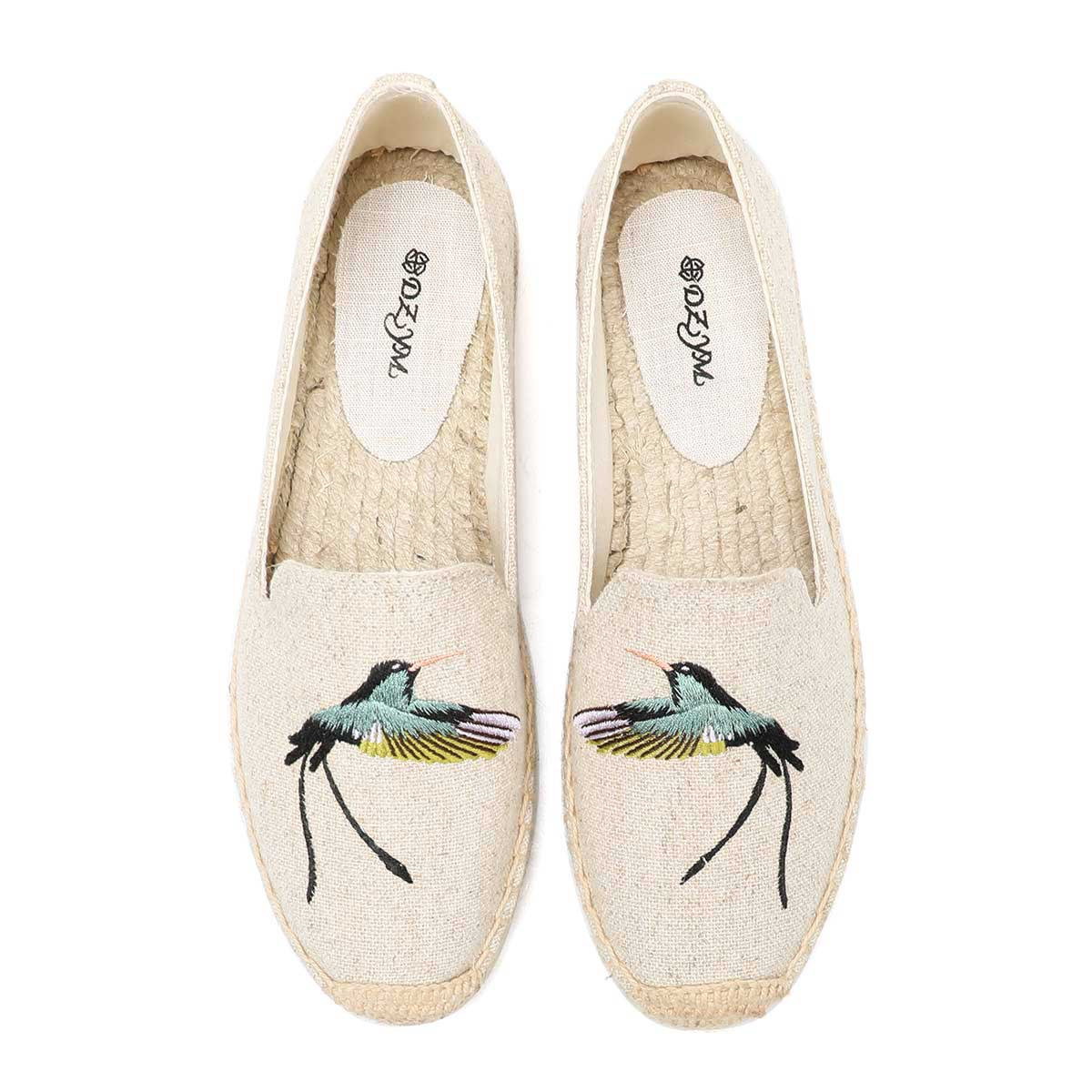 USS Shoes Melva Women's Summer Flat Slip-On Breathable Espadrille - Luxuryurbanwear